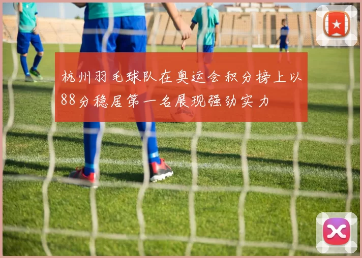 杭州羽毛球队在奥运会积分榜上以88分稳居第一名展现强劲实力