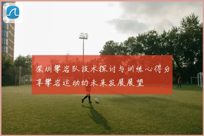 深圳攀岩队技术探讨与训练心得分享攀岩运动的未来发展展望